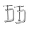 2pcs Clamps Alloy Steel Woodworking Attachments C-Clamp