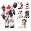 HZX Cool G1 Superion Robô Avião IDW 5 em 1 Devastator Bruticus Figura de Ação Brinquedos Combiner Transformação Deformação Presente
