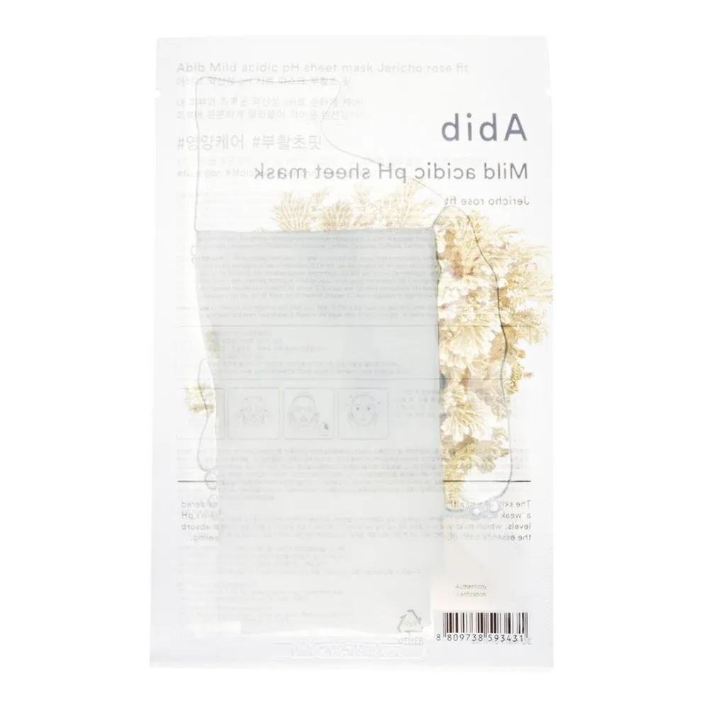 Mildly Acidic pH Sheet Mask - Jericho Rose Fit 27ml X 10 Pcs