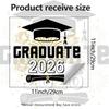 Graduation Season Glass Sticker Films for Living Room, Bedroom, Windows, Classroom and Display Windows Decoration