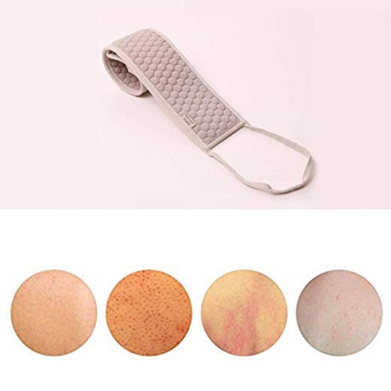 Long Lasting Body Scrubber With Gentle Exfoliations Tool For Back Cleansing And Stress Relief In Bathroom Storage