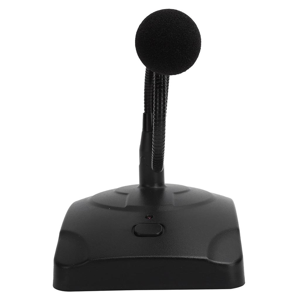 MEAPUXIN Wired Conference Condenser Microphone with Adjustable Metal Snake XLR Audio for and Resin Desktop Output Hose, Output, Work, Study, Music,