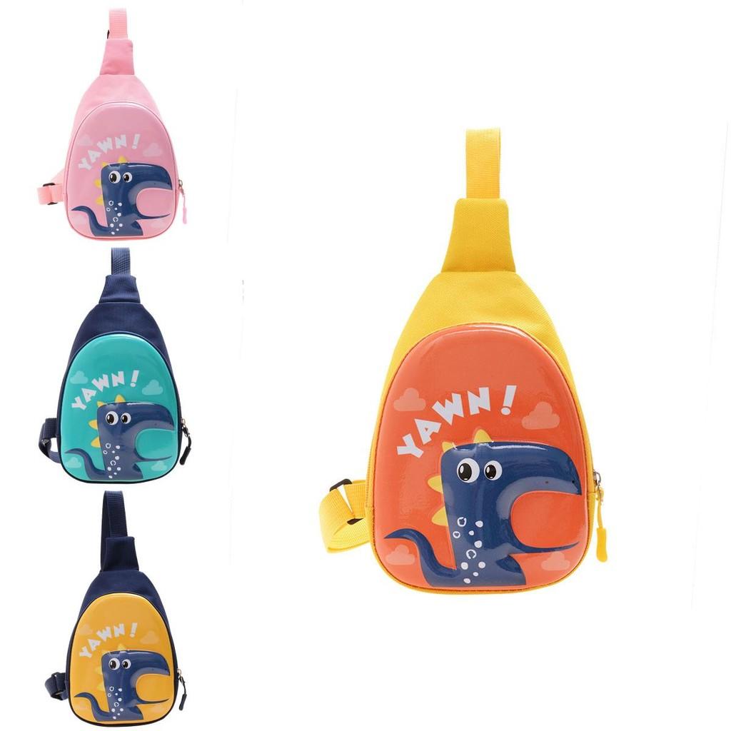 Adorable 2023 Kids Backpack Chest Bag Trendy Cartoon Design Eva Material For Daily Use