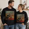 Frankenstein Candy Town 8mm Film Shirt Unisex Retro Halloween Long Sleeve Tee
