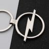 3D Metall Auto Logo Abzeichen Schlüsselanhänger Ringe Für Opel Astra H G J Insignia Mokka Zafira Corsa OPC Vectra Emblem Schlüsselanhänger Zubehör