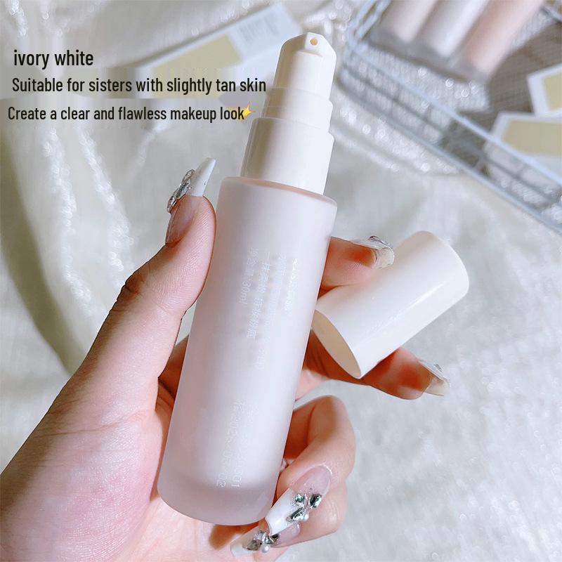 Qise Hydrating Clear Foundation: Long-Lasting, Transfer-Proof, Non-Cakey Concealer for Dry and Oily Skin