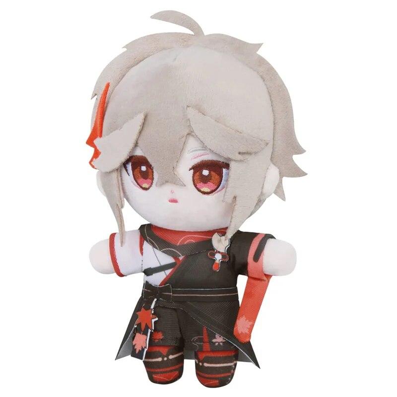Genshin Impact Kazuha Plush Doll Cosplay Toy Anime Game Character Stuffed Figurine Costume Props Decor Kids Fans Birthday Gift