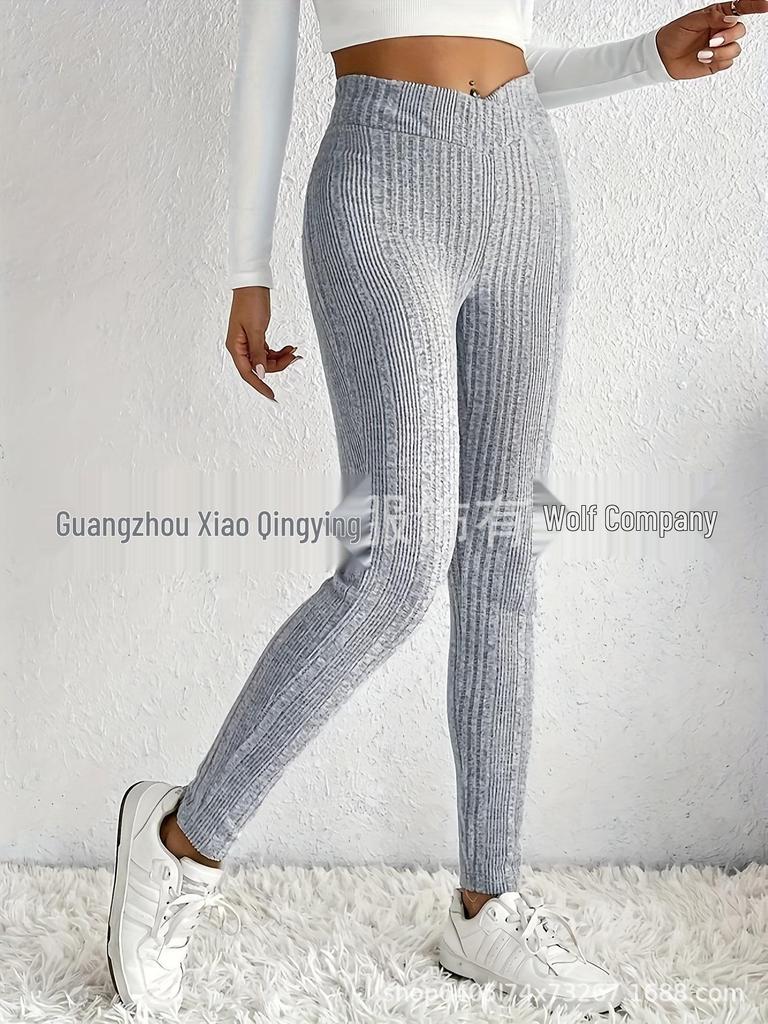 Women's Slim Fit Bodycon Solid Color Leggings
