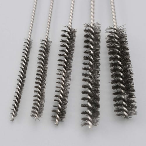 Daytona Motorcycle Carburetor Cleaning Brush Brush Diameter 2.5mm~6.5mm Total Length 100mm Carb Hole Cleaning Brush 5 Size Set 15614