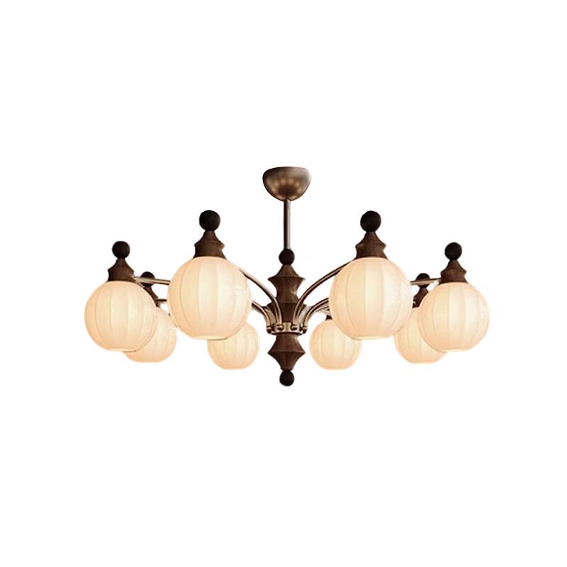 American Retro 3-Color Dimmable LED Ceiling Light