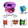 Finger Reel + Double-ended Carabine + 50M for Diving Snorkeling
