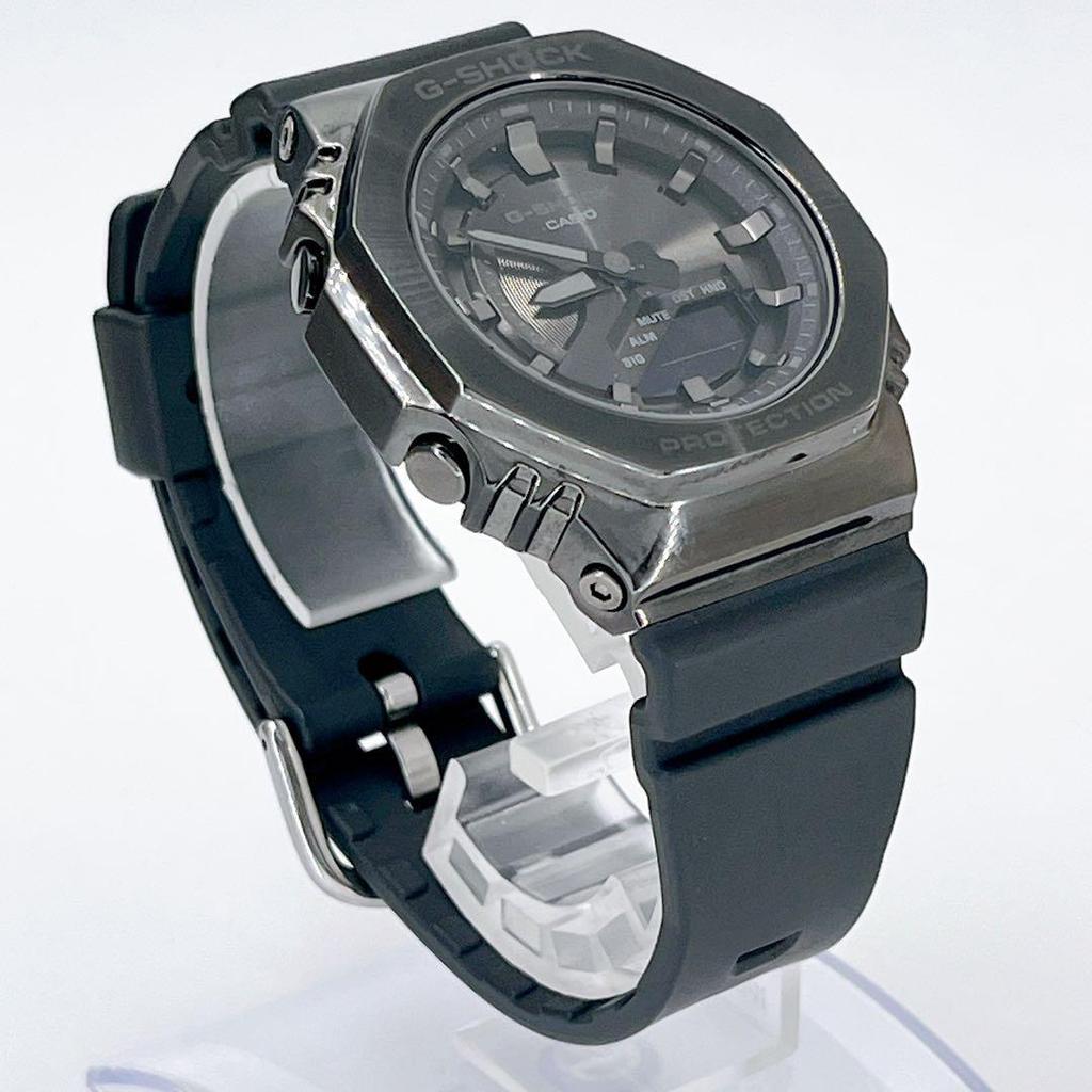 Used New battery G-SHOCK GM-S2100B Gray Unisex Mid-size