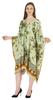Moomaya Printed Short Turkish Kaftan For Women's Sexy Kaftan Evening Gown Beachwear