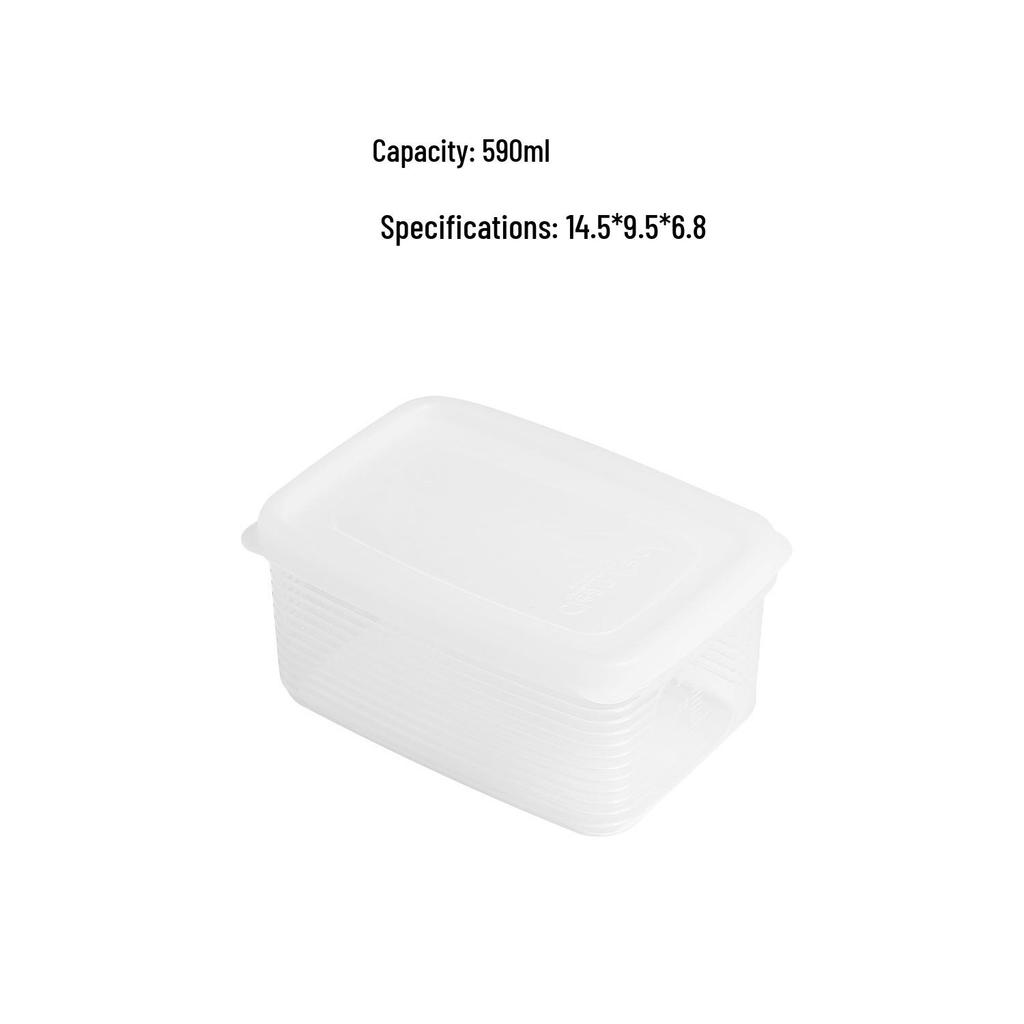 Plastic Kitchen Storage Box: Refrigerator, Freezer, and Microwave Safe