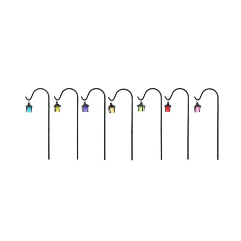 6Pcs Garden Miniature Decorative Stakes Glow-in-the-Dark Bonsai Mini Decorations Party Crafts Randomly Sent