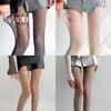Hollow Out Mesh Lace Fishnet Stockings Pantyhose Lolita Japanese Style Women Spring Summer New Design Print Uniform Sexy Tights