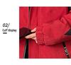 Men's Autumn/Winter Hooded Parka - Thick Velvet, Warm, and Loose-Fit for Teens Outdoor Cold Protection