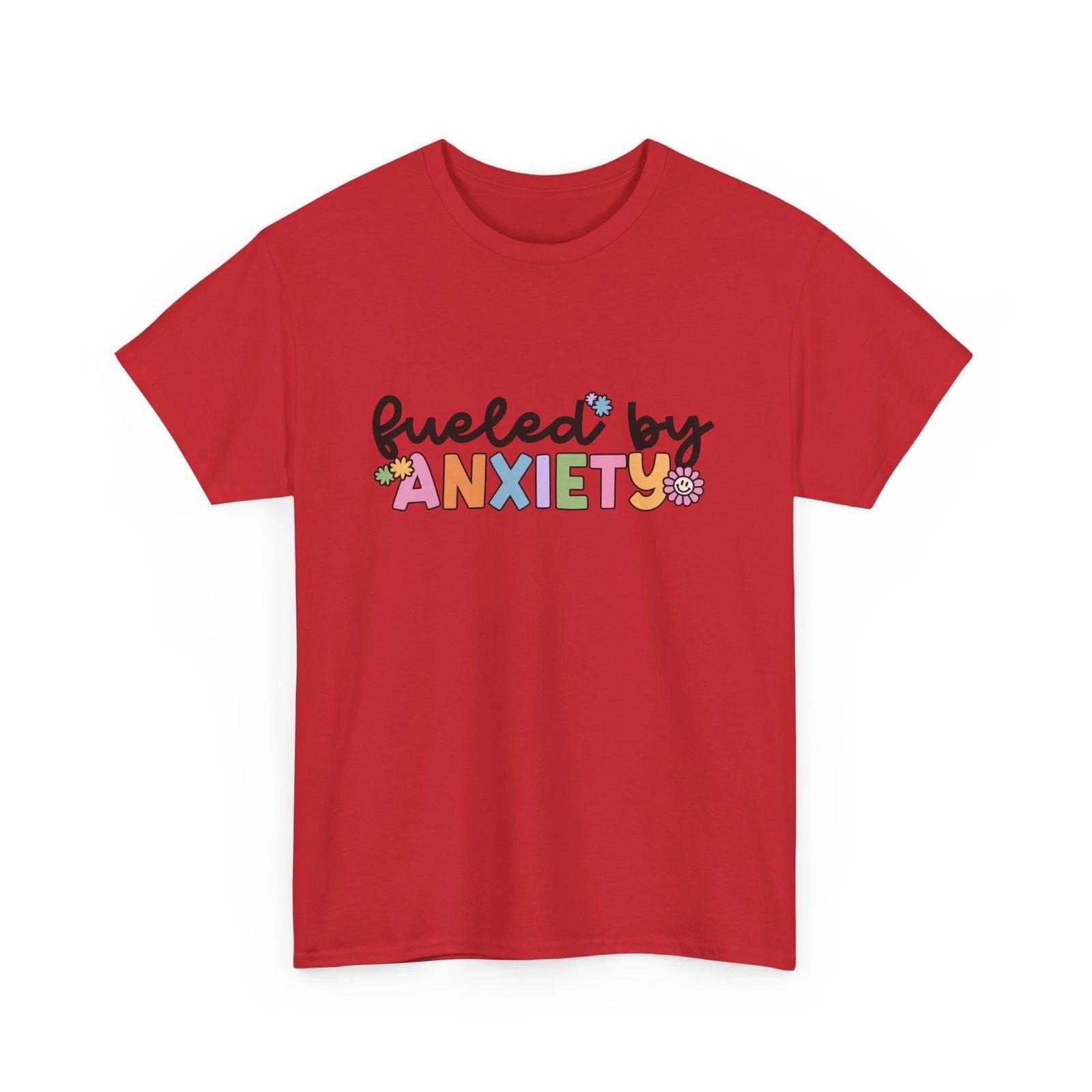 Funny Anxiety T-Shirt - Mental Health Humor - Overthinking, Introvert, Stress S
