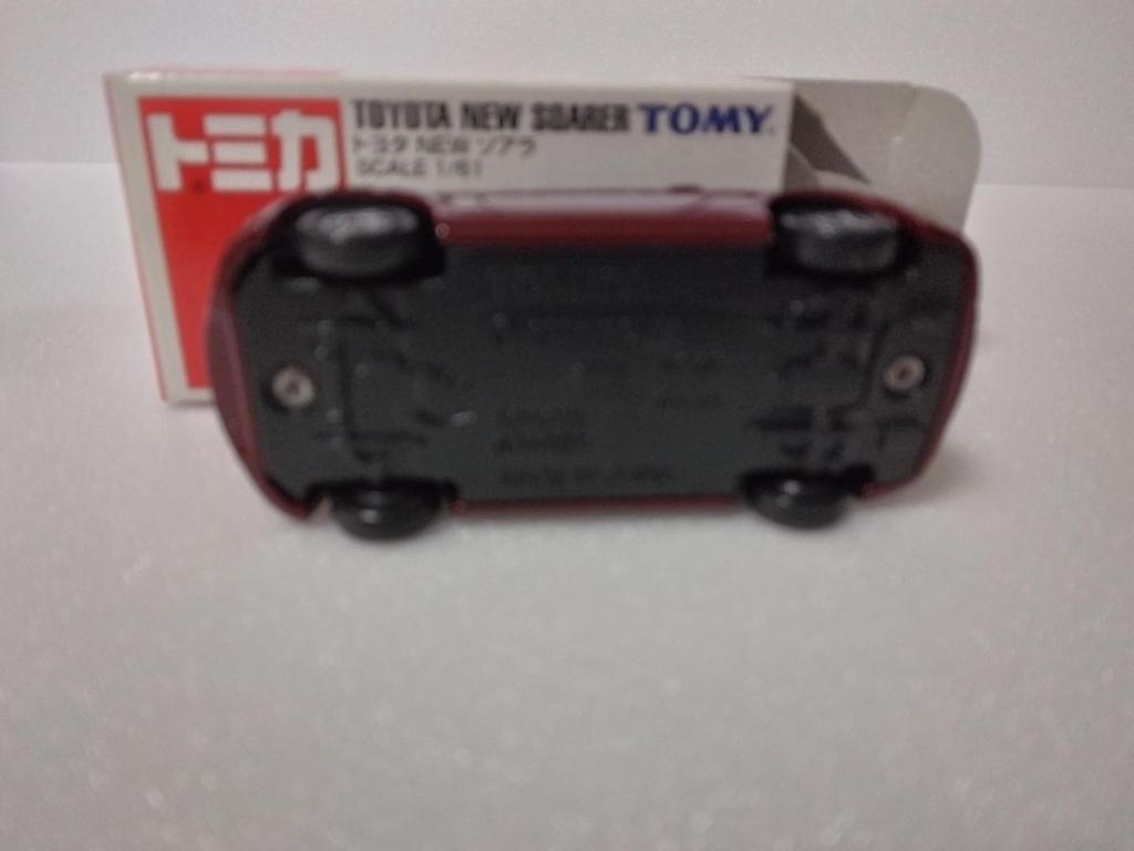 Tomica No. 24 Toyota New Soarer 1/61 scale die-cast model