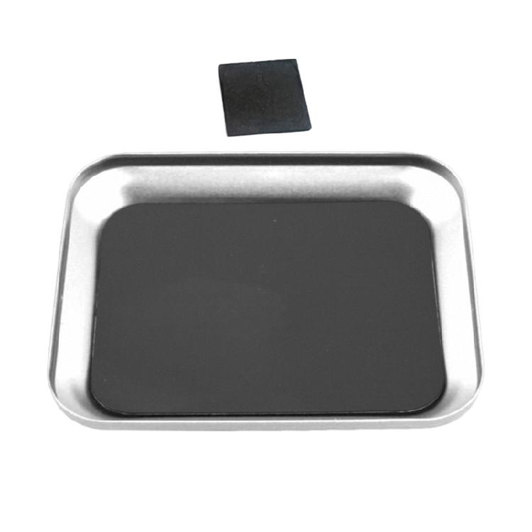 Red Magnetic Screw Tray Aluminum Efficient Magnetic Parts Tray for Long Service  Use for Organizing Small Hardware Pieces