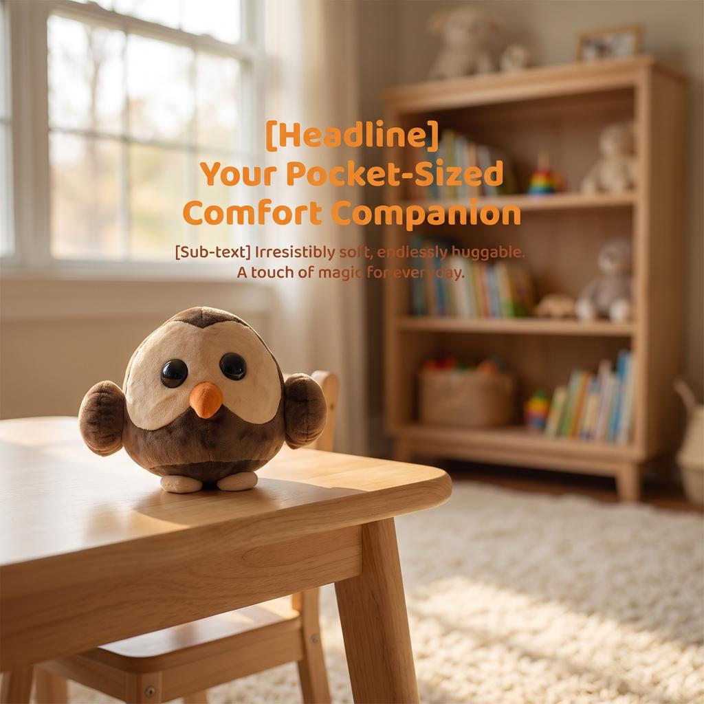 25cm Cute Owl Plush Doll Soft Stuffed Animal Plushie Birthday Xmas Gifts For Kids