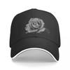 Black Rose A Baseball Caps Hat