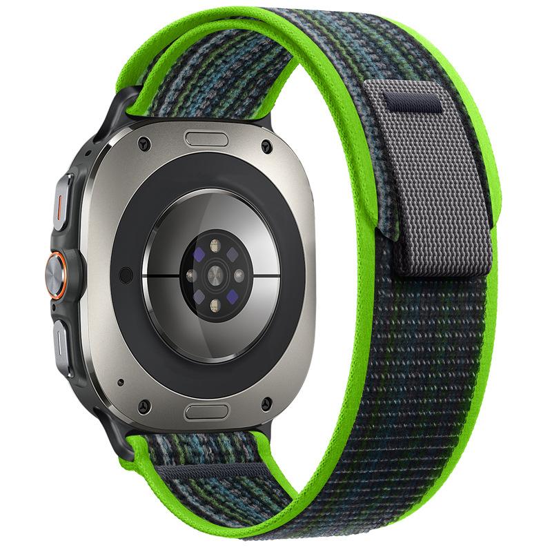Trail Loop Strap for Samsung Galaxy Watch Ultra 47mm Nylon Bracelet Wristband for Galaxy Watch 8 Ultra 47mm Breathable Belt