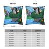 Pillow Case Cute The Little Mole art Soft  Pillow Cover For Sofa Bedroom Home Decor Funny Pillowcases