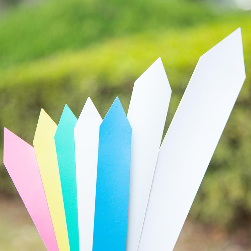 Floral Mini PVC Waterproof Tags for Succulents and Seedlings