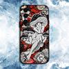 Cartoon M-Mushroom Phone Case For Samsung S26,25,24,23,22,21,20,30,Ultra,Plus,Fe,Lite Black Shell