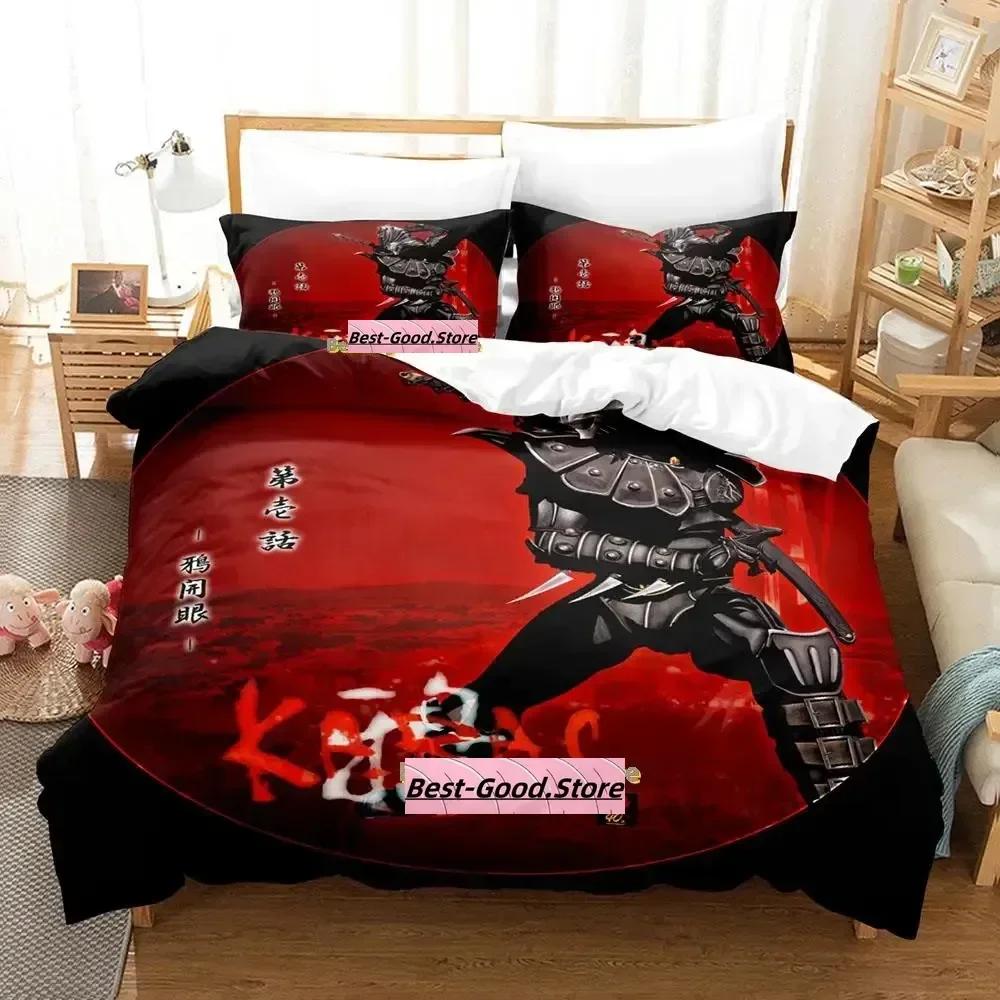 

Comforter New Karas Bedding Set Single Twin Full Queen King Size Bed Set Adult Kid Bedroom s Anime Parure De Lit Bed Comforter (quilt)-EU Single(135*200cm)3pcs