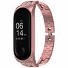 X-Shaped Design Aluminum Alloy Jewelry Wristband Bling Diamond Metal Strap for Xiaomi Mi Band 6/5