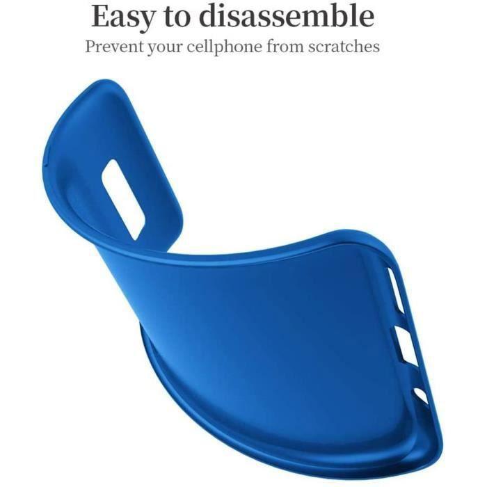 Schutzhülle - PROSHOP - Samsung Galaxy S10 - Flexibel - Flüssigsilikon - Blau