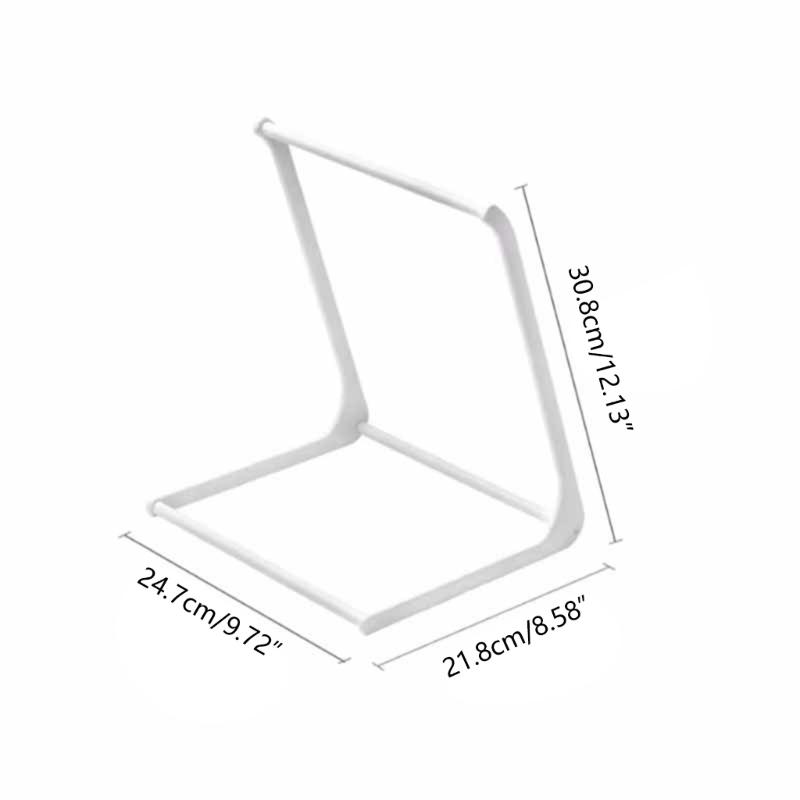 Triangle Clothes Hanger Organizer Drying Rack Storage Rack Holder for Closet Bathroom Kitchen Towel Rack Desktop Hanger