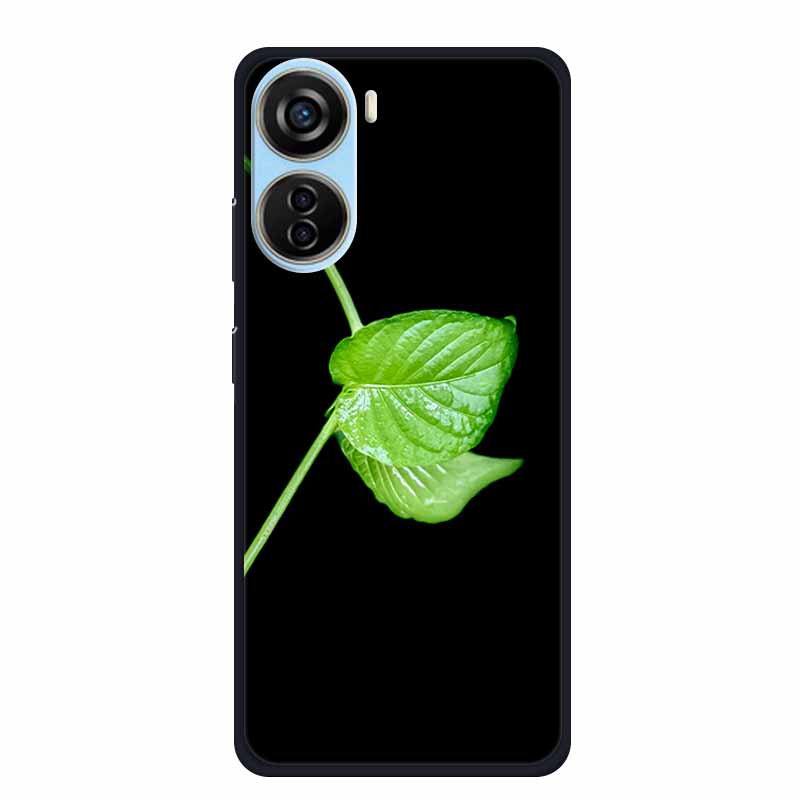 Schwarze Silikonhülle für ZTE Blade V50 Design 5G Libero 5G IV V41 Vita Axon 40 lite Handyhülle Cartoon Katze Weiche Rückseite Hülle