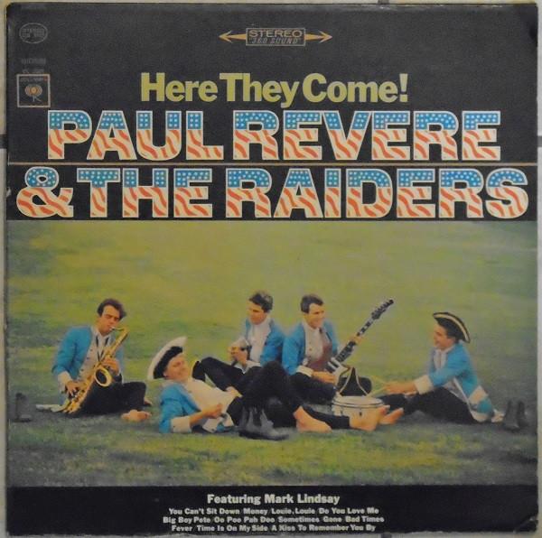 

LP Record PAUL REVERE & THE RAIDERS, MARK LIN - Here They Come ! CS9107 COLUMBIA 1965 US Rock Used