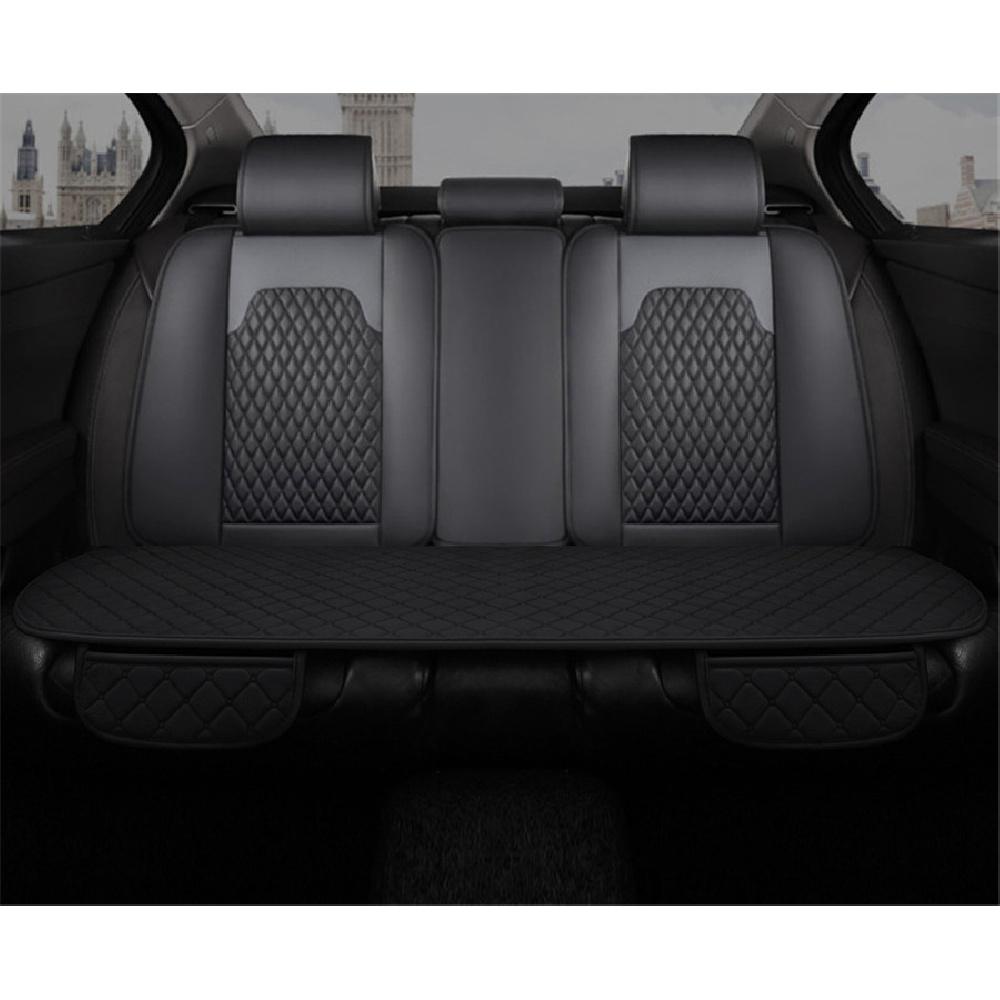 3PCS Winter Warm Diamond Front Rear Car Seat Cover Cushion Universal Auto Short Plush Seats Cushions Automobile Protector Accessories