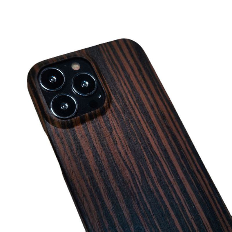 "iPhone 13 Pro/Pro Max Wooden Aramid Fiber Protective Case"