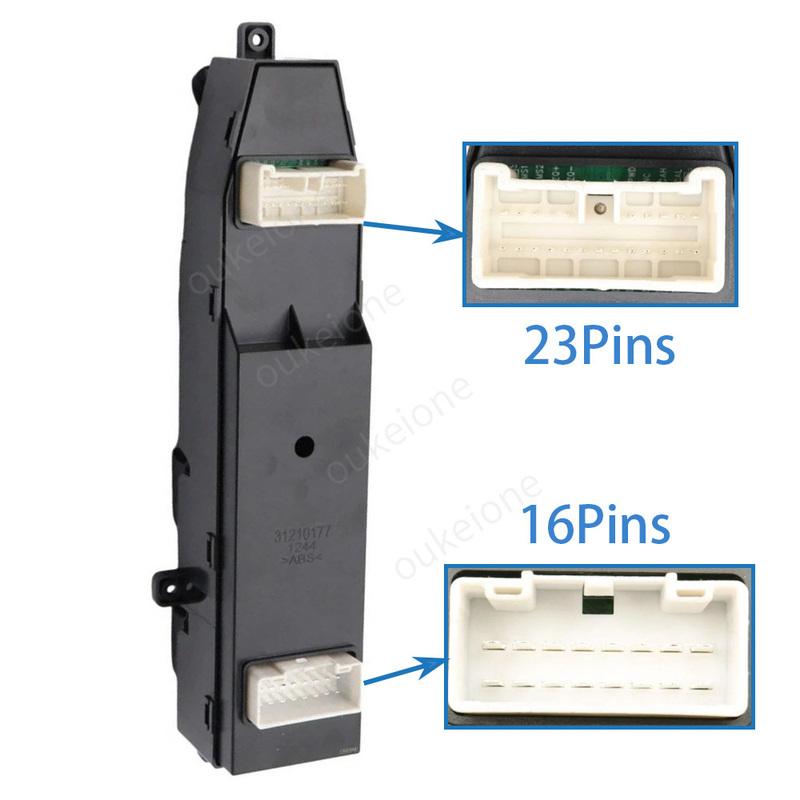 93570-3J000 for Hyundai Veracruz 2007 2008 2009 2010 2011 2012 Driver Side Electric Power Window Switch Master Control Button