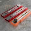 Adjustable Multi Angle Ruler Protractor with Depth Gauge for Woodworking Leveling Posit