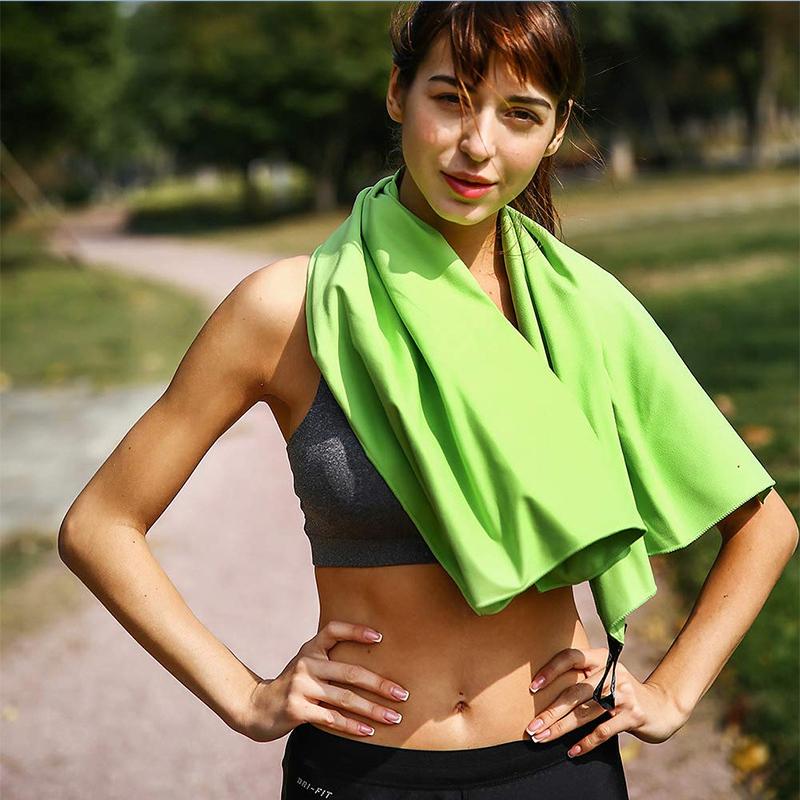 Ręcznik z mikrofibry, gruby, sportowy, podróżny, szybkoschnący, super chłonny i super miękki, duży ręcznik do włosów, lekki ręcznik fitness