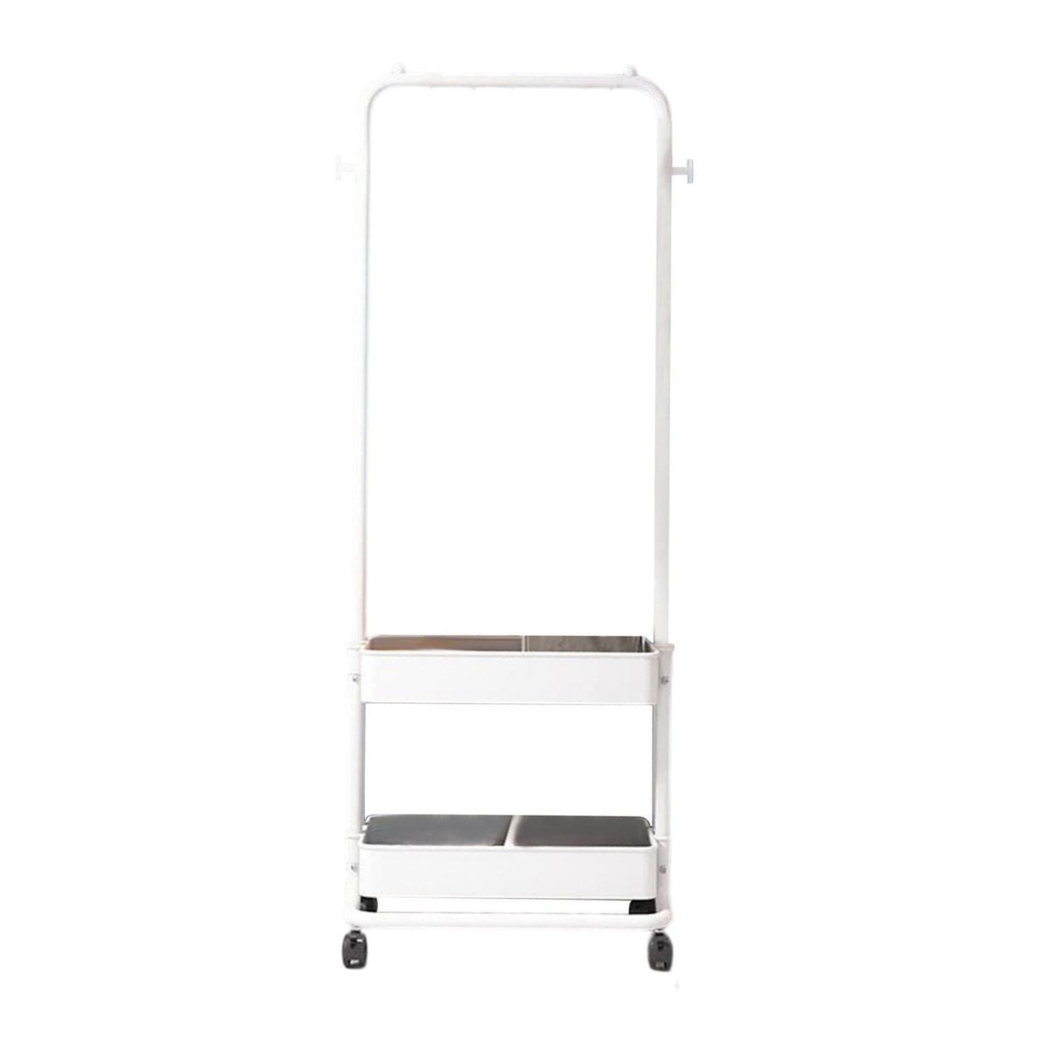 3-in-1 Garment Rack Shoe Rack Clothing