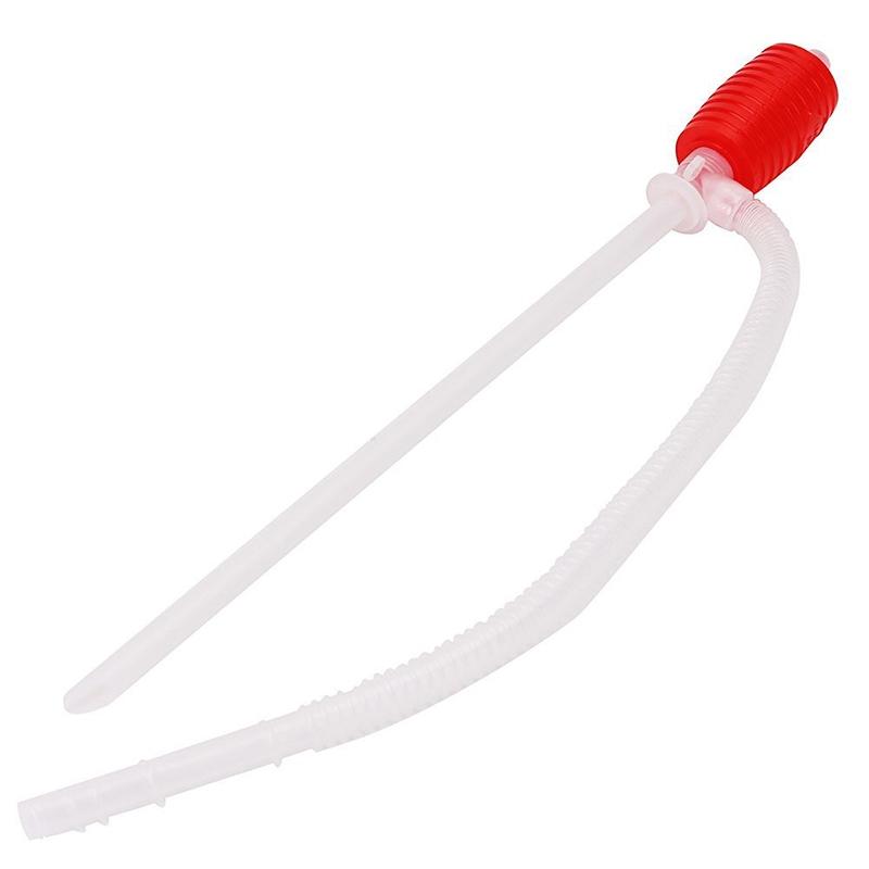 Car Siphon Pump Liquid  Oil Water Hose Transfer Manual Sucker