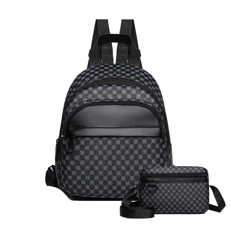 Unisex 2-Weg Mode Rugzak Schoudertas Stijlvolle Lichtgewicht Business Casual Dagelijkse Tas voor Mannen Vrouwen
