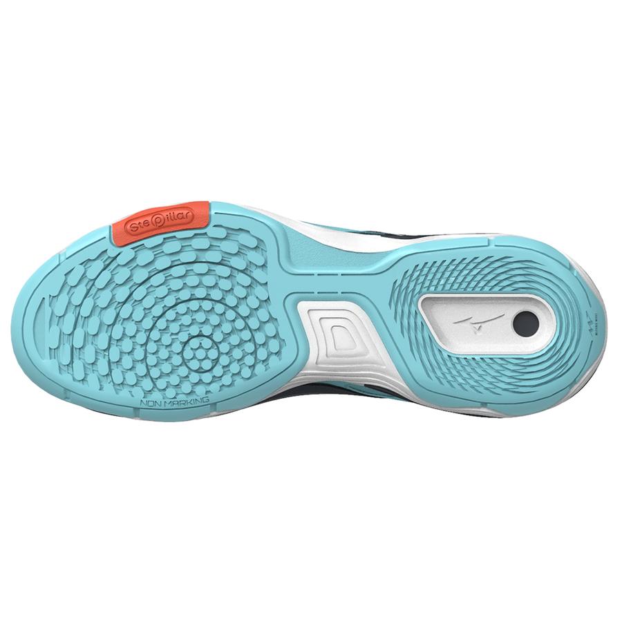 Mizuno Wave Medal 7 Comfortable Non-Slip Durable Low-Top Training Shoes Unisex Sneakers Blue 81GA231504