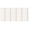 50Pcs Rose Gold Straws Rose Gold Durable Nontoxic Paper Elegant Design Gold Paper Straws with Cards Stickers
