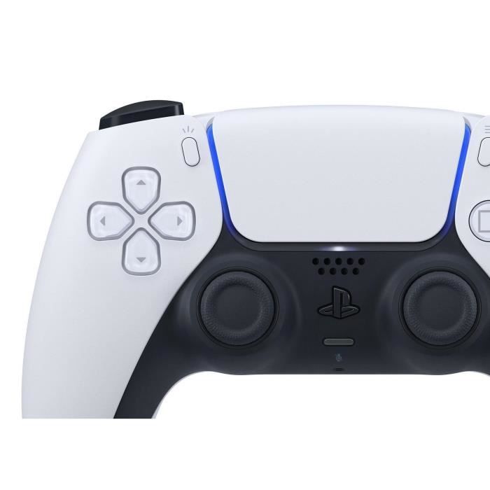 Manette sans fil dualsense™ - blanche i ps5 et pc