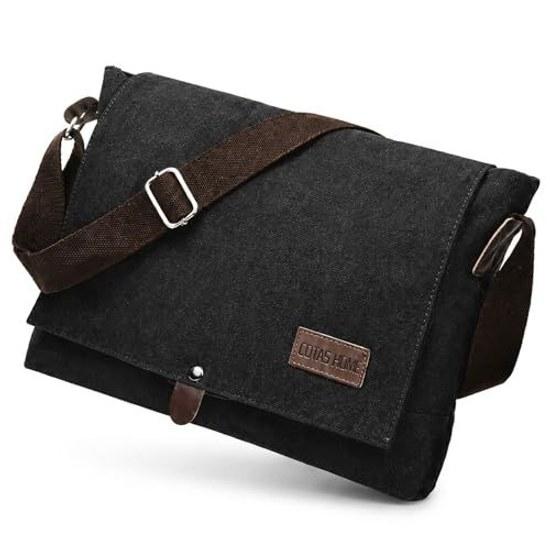 Cotas home Cultivating Bag series domestic sales exceed 55000 units. Shoulder men A4 size large capacity canvas messenger equipped ample pockets brand