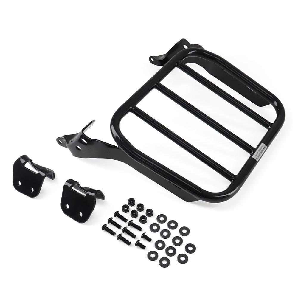 For Harley Davidson Softail FLSB FXFB FXFBS FXLR FXLRS 2018-2023 Back Sissy Bar Luggage Rack Sissy Bars Motorcycle Accessories чёрный