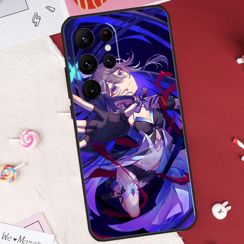 Seele Honkai Star Rail Case For Samsung Galaxy S24 FE S20 FE S21 S22 S23 S25 S26 Ultra S10 Plus S25 FE Cover Shell